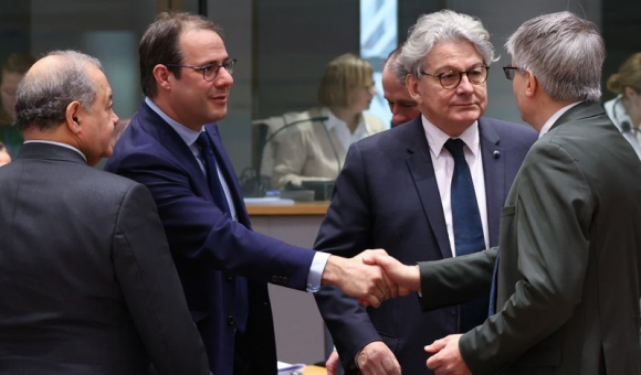 Commissaire Breton et Ministre Clarinval